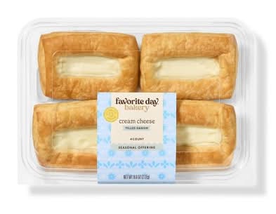 Cream Cheese Filled Danish - 9.6oz/4ct - Favorite Day™