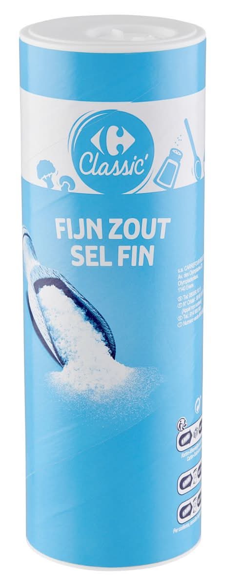 Carrefour Classic'' Sel Fin 750 g