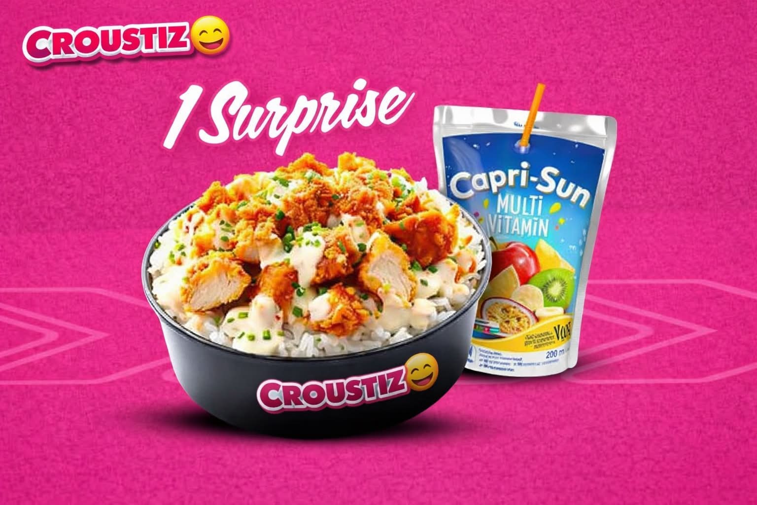 MENU CROUSTIZ 😋 ENFANT