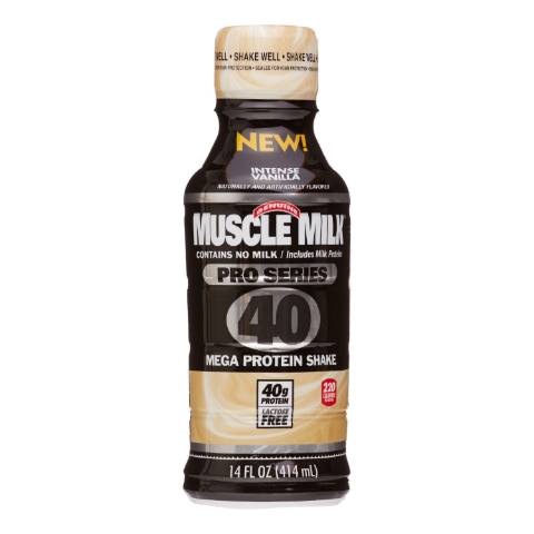 Muscle Milk Pro Series Protein Shake, Intense Vanilla 14oz
