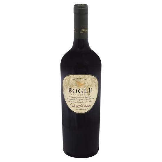 Bogle Vineyards California Cabernet Sauvignon Red Wine 2017 (750 ml)