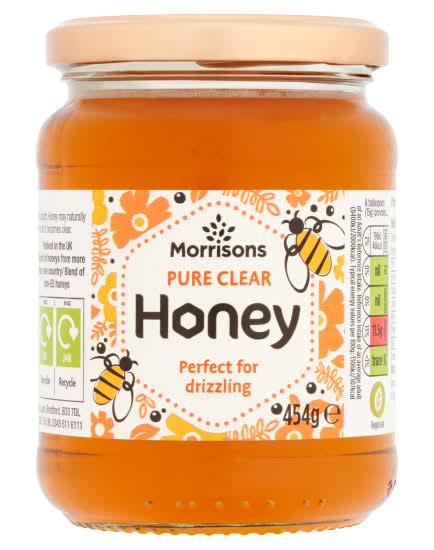 Morrisons Pure Clear Honey (454g)