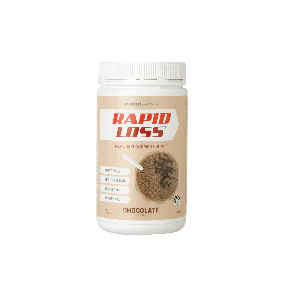 Rapid Loss Meal Replacement Shake Chocolate 740g