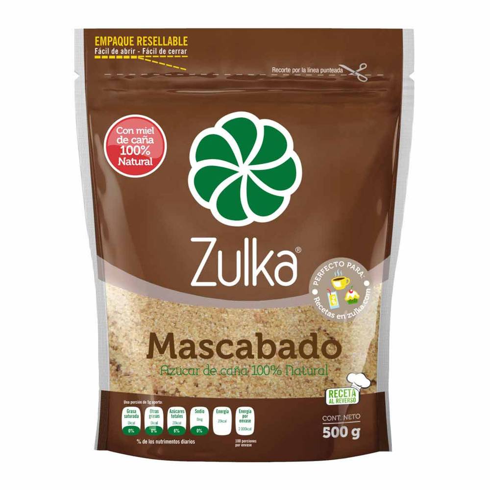 Zulka · Azúcar mascabado (500 g)