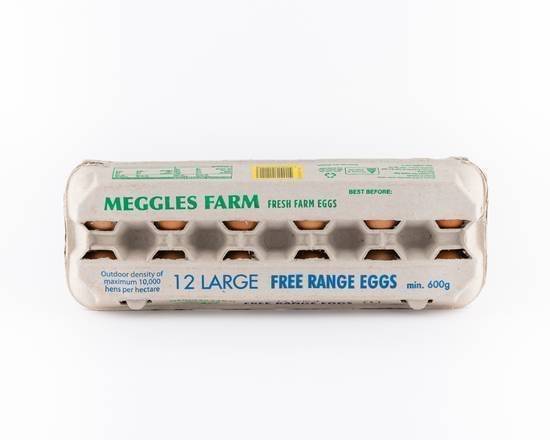 Meggles Eggs Free Range 600g