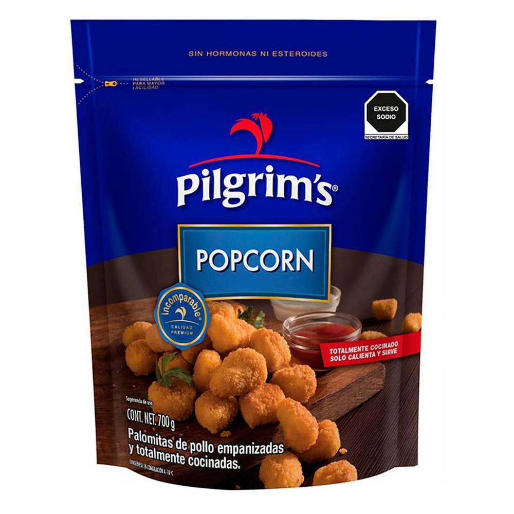 Pilgrim's · Popcorn de pechuga de pollo empanizados congelados (700 g)