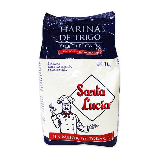 Harina Sin Polvo De Hornear Santa Lucía 1 Kg.