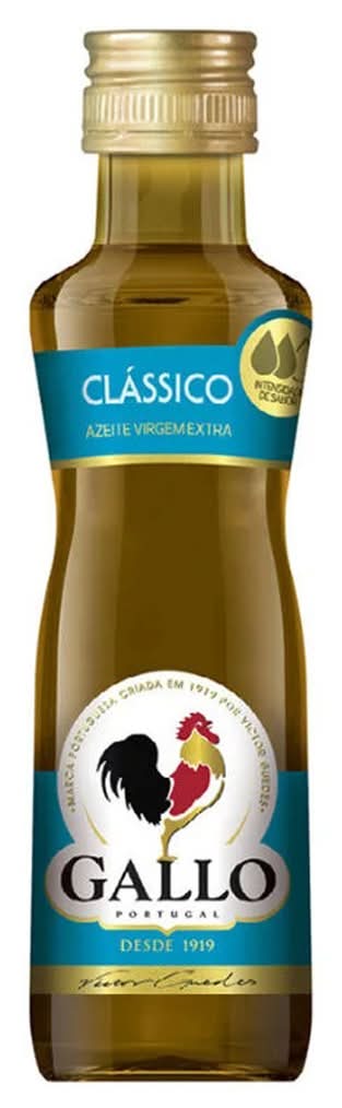 Gallo - Azeite virgem extra clássico, garrafa de 250 ml