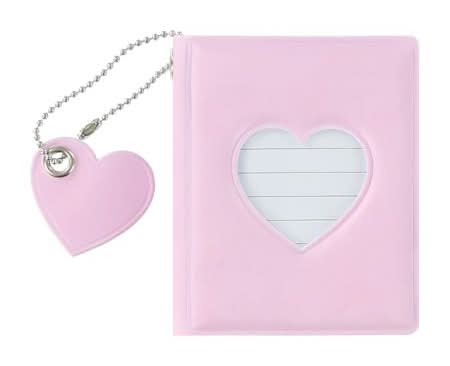 Mini Heart Journal Pink