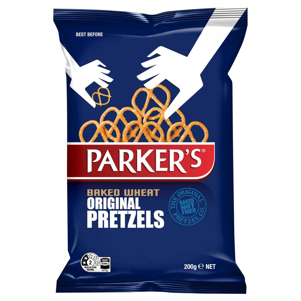 Parker's Baked Wheat Original Pretzels Delivery Near Me Order Online