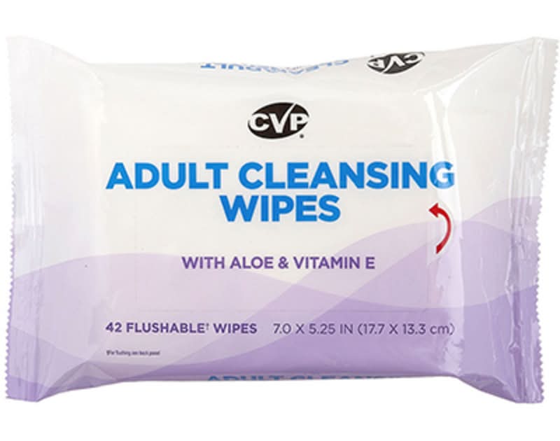 CVP Adult Cleansing Wipes