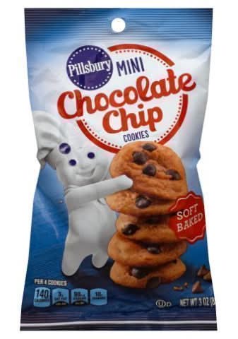 Pillsbury Mini Soft Baked Cookies Chocolate Chips (3 oz)
