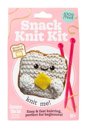 Snack Knit Kit Set Bread/Butter