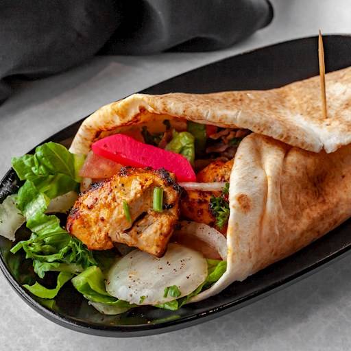 Wrap Chicken Kebab