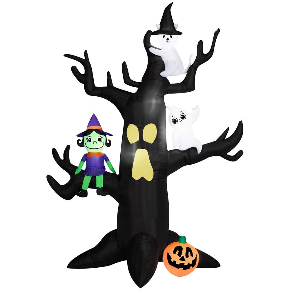 Haunted Living 9.5-ft LED Halloween Tree Inflatable | 553563