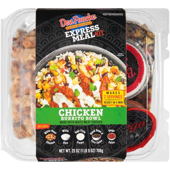 Don Pancho Chicken Burrito Bowl Express Meal Kit