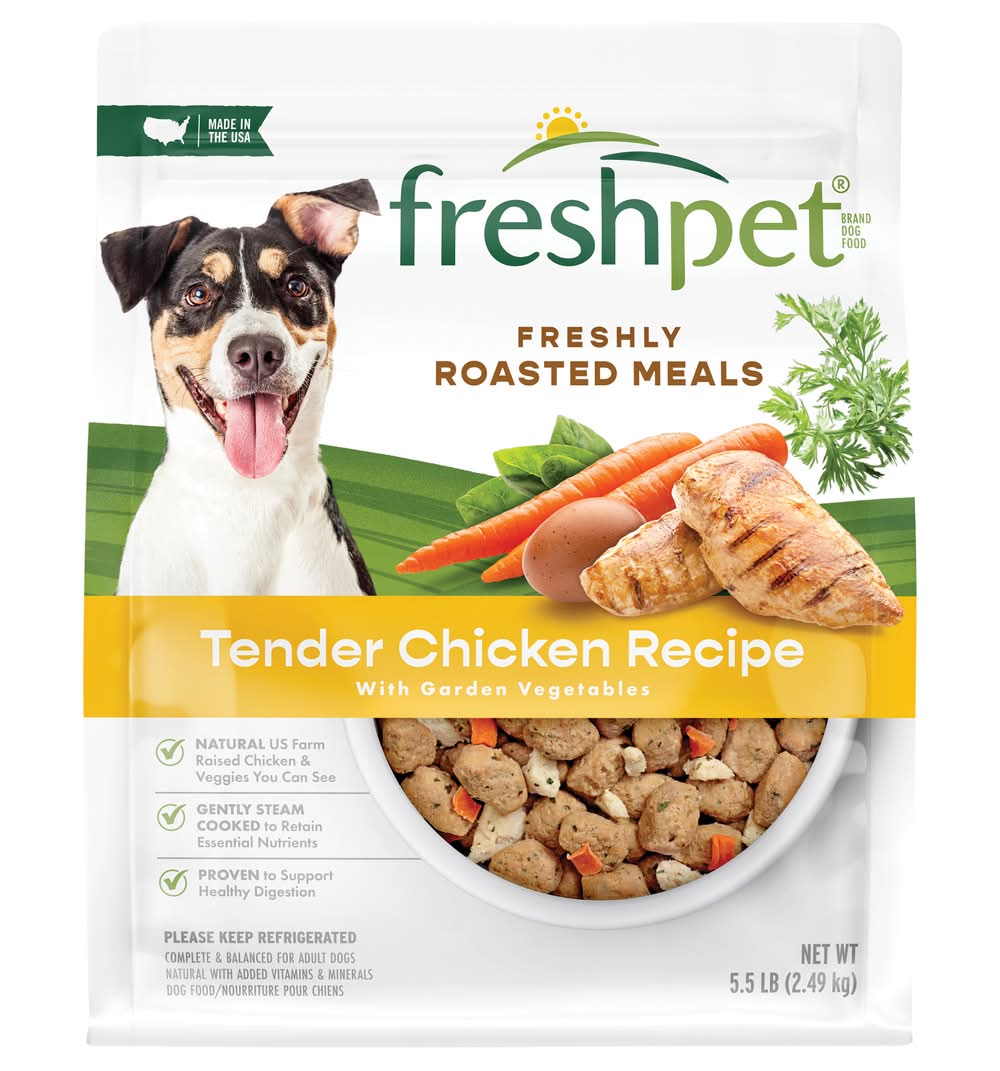 Freshpet Roasted Meals Tender Chicken With Garden Vegetables Adult Dog Food (5.5 lbs)
