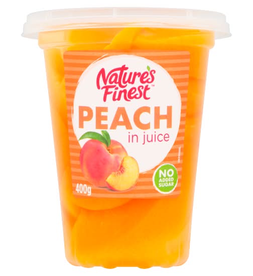 Nature's Finest Peach in Juice (400g)