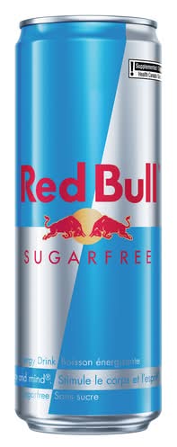 Red bull boisson énergisante sans sucre - sugar free energy drink (473 ml)