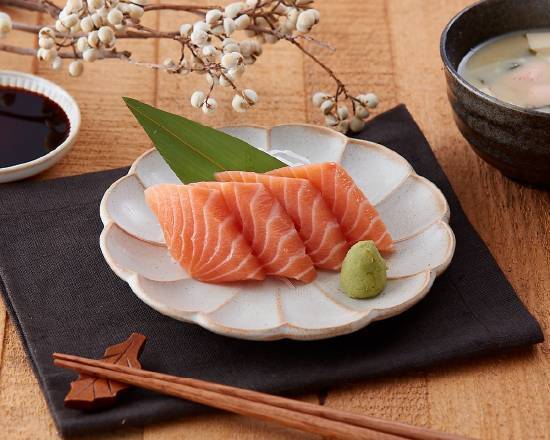 極厚鮭魚生魚片 (小) Chunky Salmon Sashimi Box (4 pcs)