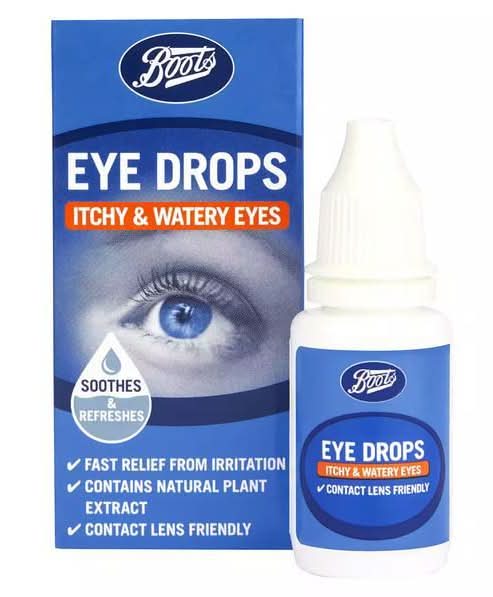 Boots Eye Drops For Itchy and Watery Eyes (10ml)