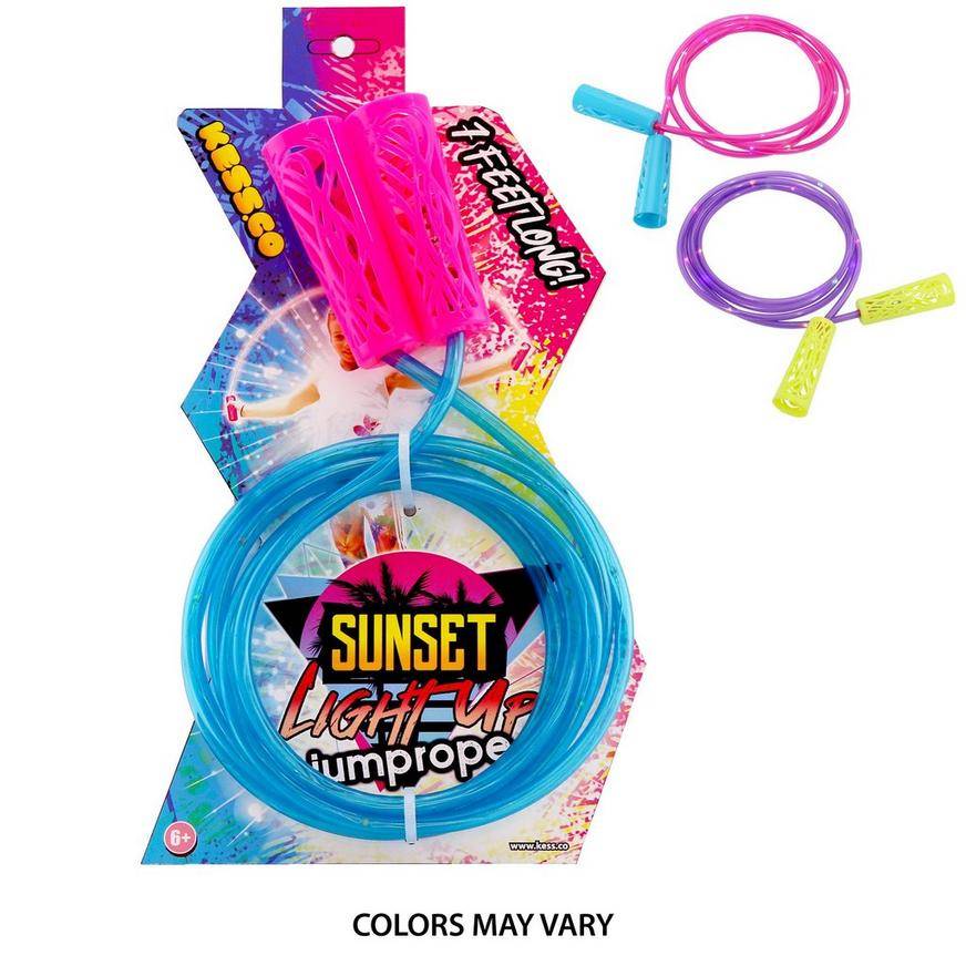 Party City Sunset Light-Up Jump Rope (7'/assorted)