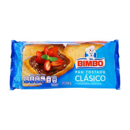 Bimbo pan tostado clásico