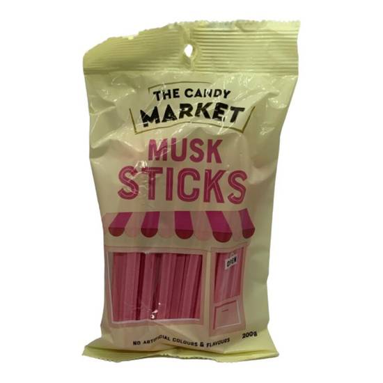 Candy Market Musk Sticks 200g