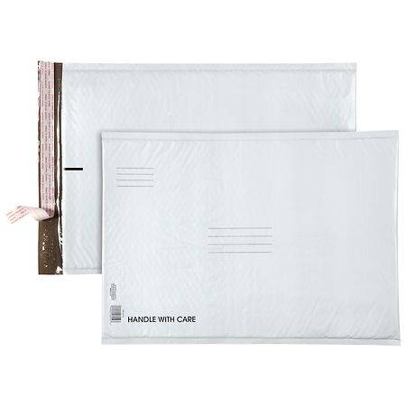 Wexford Poly Bubble Mailer Padded Envelope, White