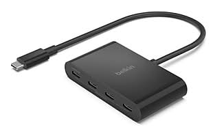 Belkin Connect USB-C to 4-Port USB-C Hub (AVC018btBK)