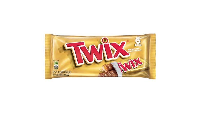 Twix Full Size Caramel Chocolate Cookie Candy Bar