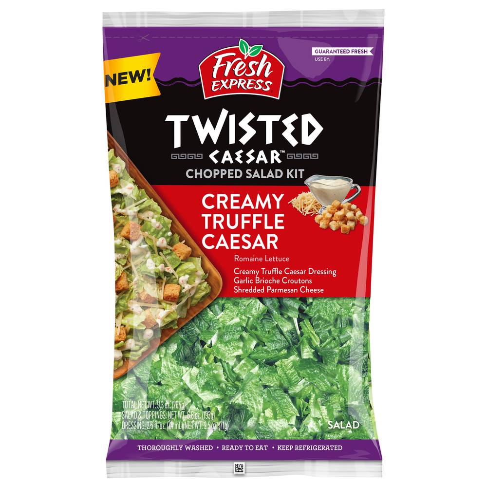 Fresh Express Twisted Caesar Creamy Truffle Caesar Chopped Salad Kit (1.93 oz)