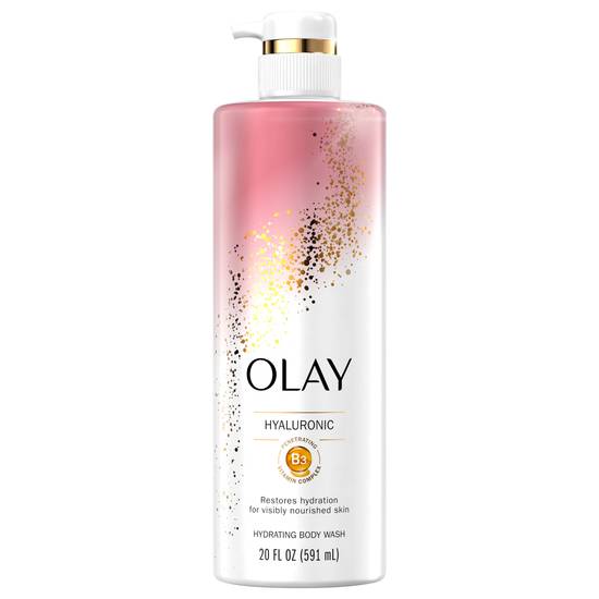 Olay Cleansing & Nourishing Body Wash With Vitamin B3 and Hyaluronic Acid