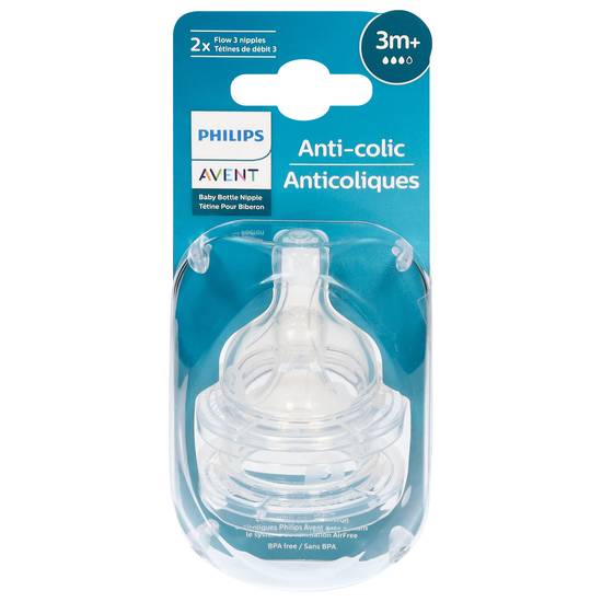 Philips Anti Colic 3 Months Baby Bottle Nipple