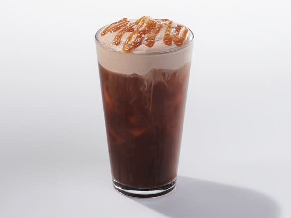Salted Caramel Velvet Matte Black Cold Brew