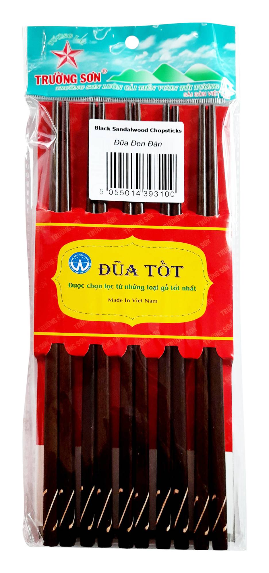 Truong Son Black, Sandalwood Chopsticks