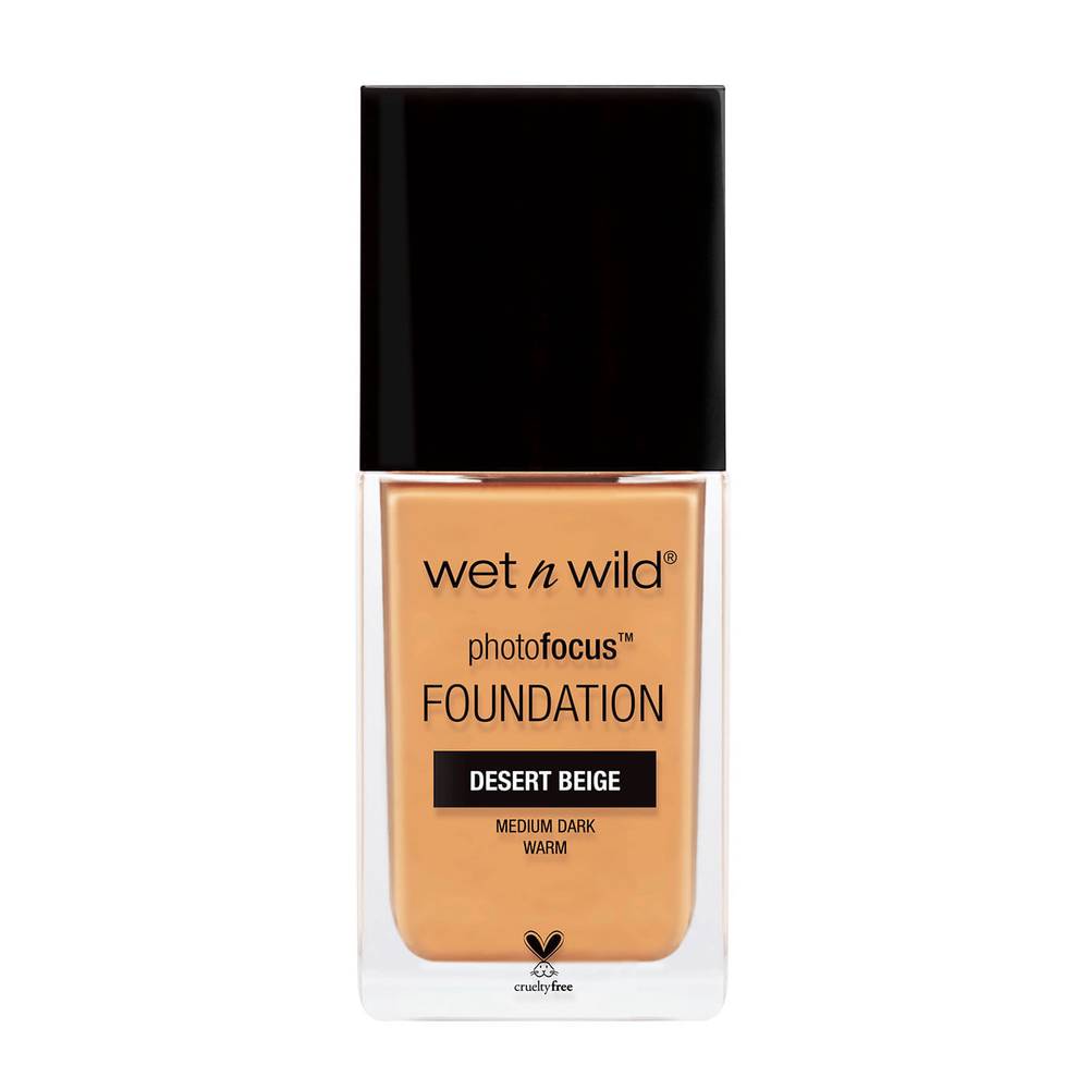 Wet n wild base de maquillaje líquido photofocus desert beige (30 ml)