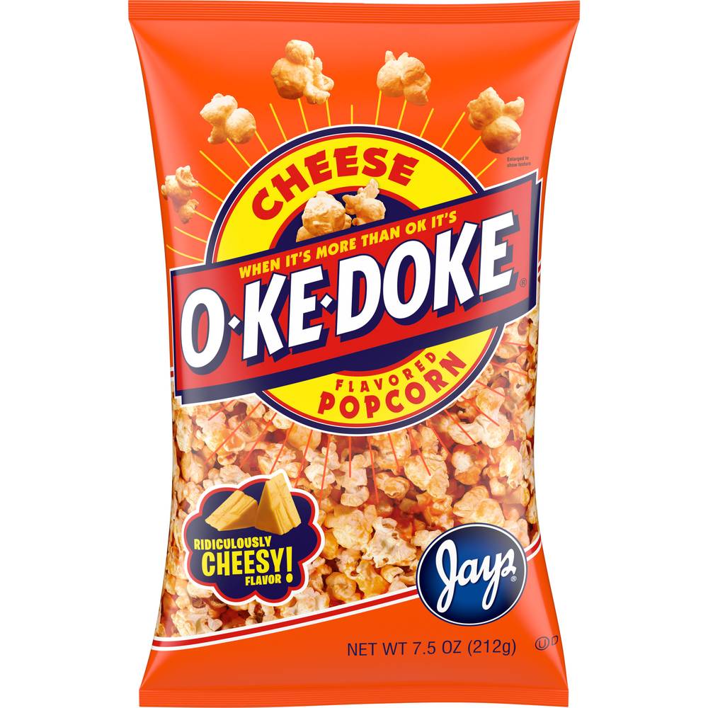 O-Ke-Doke Hot Stuff Cheese Popcorn (7.5 oz)