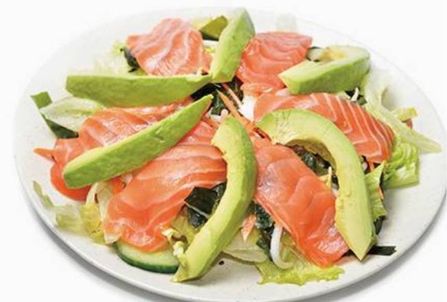 🥗Salade De🐟Saumon🥑🥒