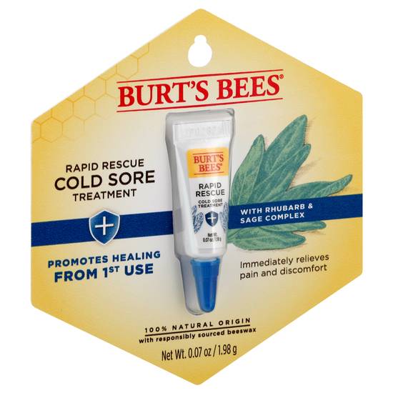 Burt's Bees Rapid Rescue Cold Sore Treatment
