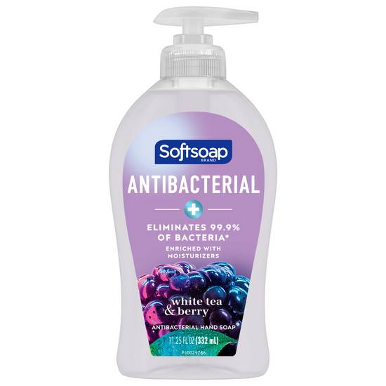 Softsoap Antibacterial White Tea & Berry Hand Soap