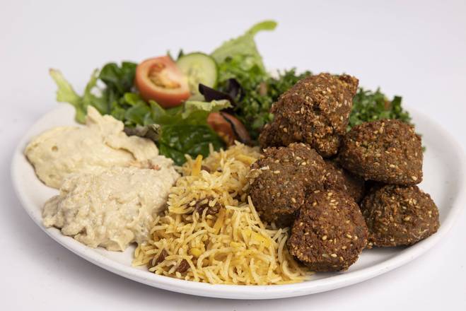 Cooked Falafel Plate