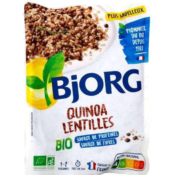 Bjorg - Quinoa lentilles bio (250g)