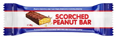 Cooks Scorched Peanut Chocolate Bar 45G