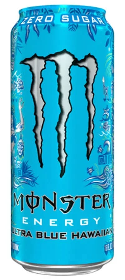 Monster Zero Sugar Ultra Blue Hawaiian