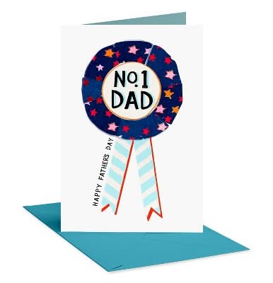 Carlton Cards Father's Day Card for Dad Dad Ribbon
