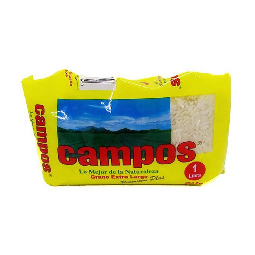 Arroz Premium Grano Extra Largo Campos 1 Lb