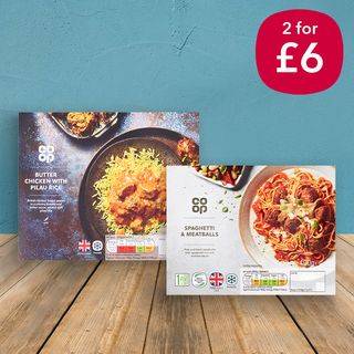 2 for £6 Ready Meals Deal