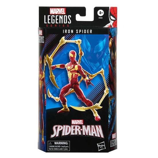 Hasbro figura marvel legends iron spider (1 pieza)
