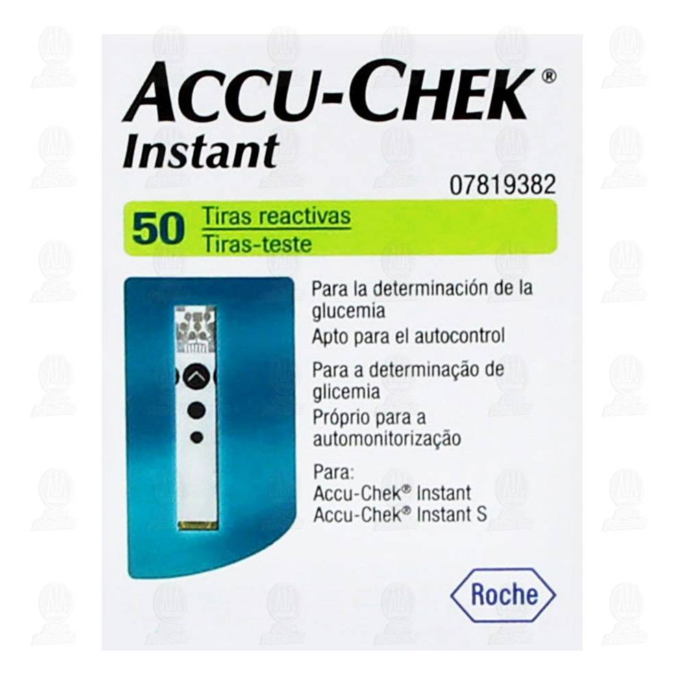 Roche · Accu-chek tiras reactivas instant (50 un)